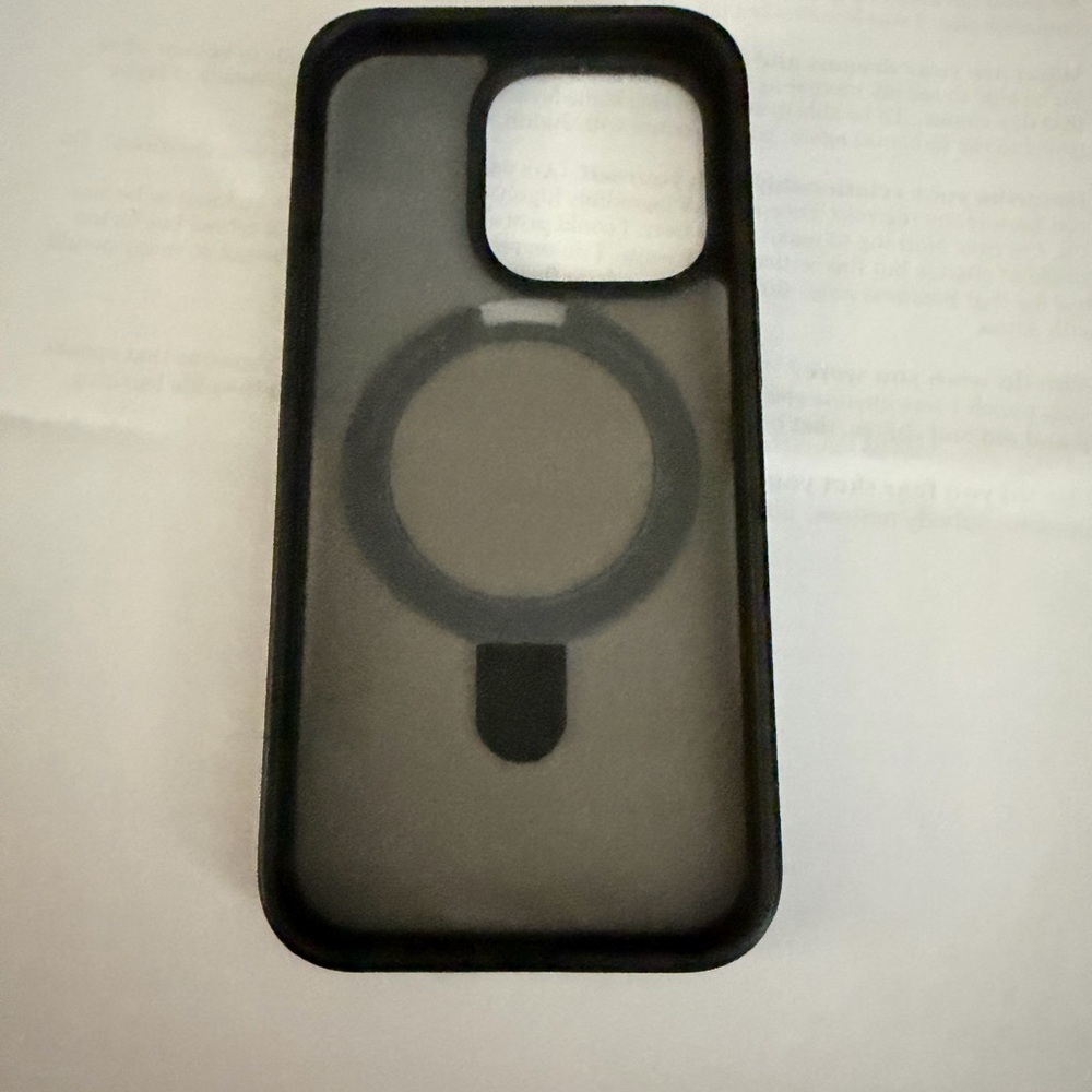 Black Magnetic iPhone Case